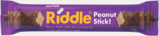 RIDDLE STICKS s arašídovým máslem v mléčné čokoládě 42g
