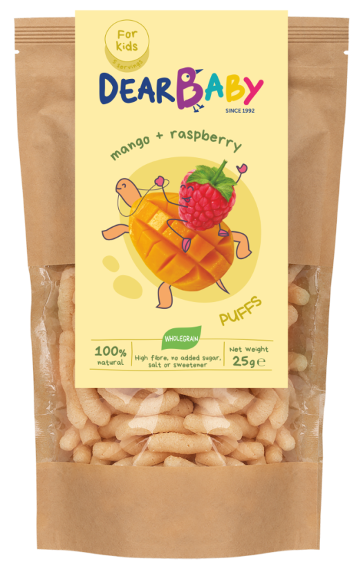 Dear Baby křupky Mango+Malina 25g