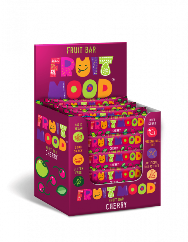 Ovocná tyčinka Fruit Mood Třešeň 20g