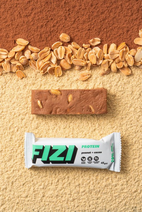 Proteinová tyčinka arašídy a kakao 45gr