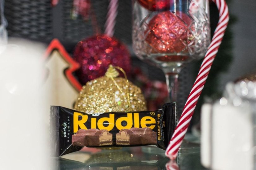 RIDDLE oplatka s arašídovým máslem a kakaovým krémem 45g