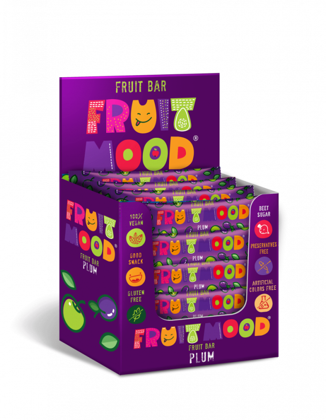 Ovocná tyčinka Fruit Mood Švestka 20g
