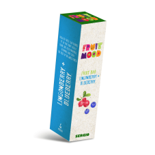 Ovocná tyčinka Fruit Mood Brusinka-Borůvka 4ks