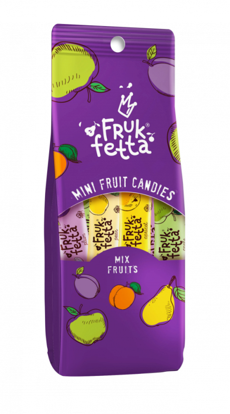Ovocný snack Frukfetta MIX FRUITS 120g