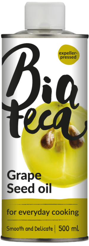 Biateca olej z hroznových jader 500ml