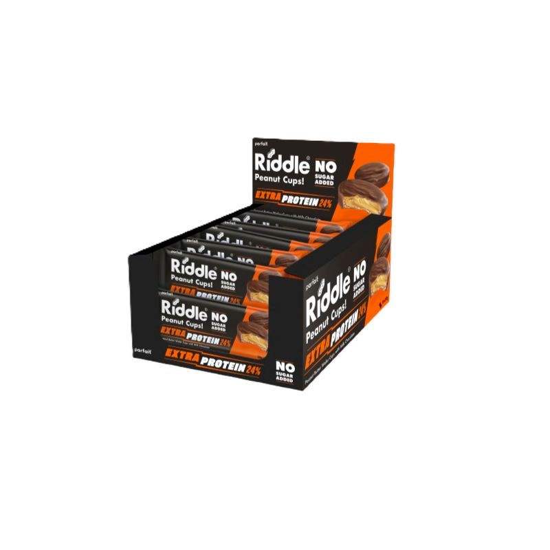 RIDDLE košíčky Extra Protein 24% "NO SUGAR" 50g