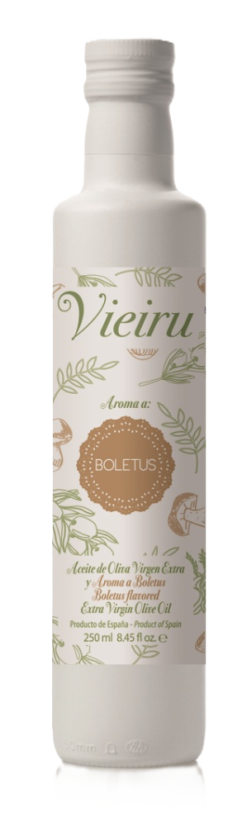 Vieiru ochucený extra panenský olivový olej 250ml "houbový"