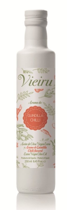 Vieiru ochucený extra panenský olivový olej 250ml "chilli"
