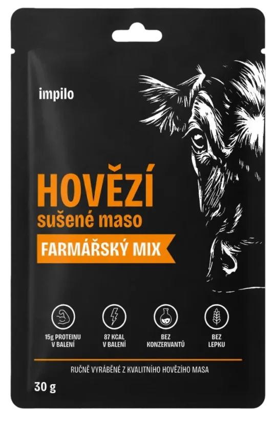 Sušené hovězí maso Farmářský mix 30 g Sušené hovězí maso Farmářský mix 30 g