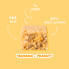 Keto tyčinka banán a arašídy 45gr