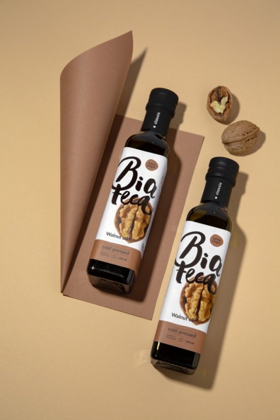 Biateca olej z vlašských ořechů 250ml