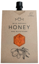Organický med s rakytníkem 200g