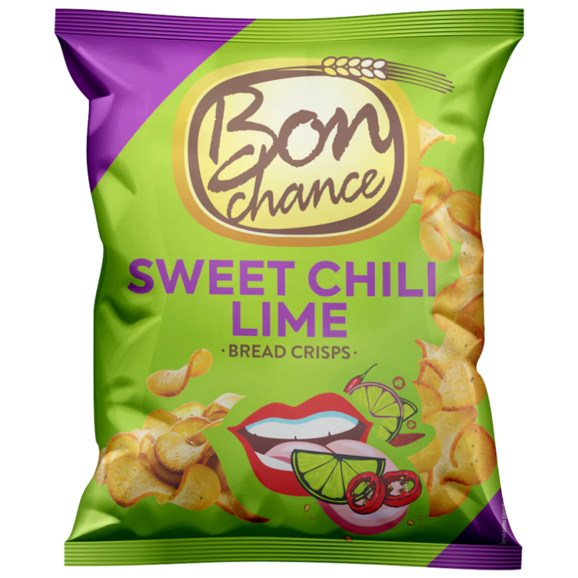 Chlebové chipsy Sweet chilli lemon 120g