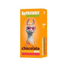 Ovocné kuličky v hořké čokoládě Mango s rakytníkem 70 g