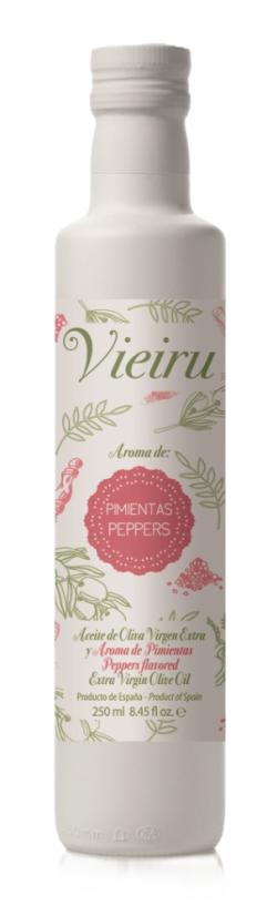 Vieiru ochucený extra panenský olivový olej 250ml "pepř"