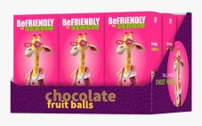 Ovocné kuličky v růžové čokoládě Berry mix 70 g