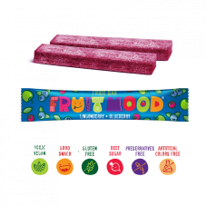Ovocná tyčinka Fruit Mood Brusinka-Borůvka 20g
