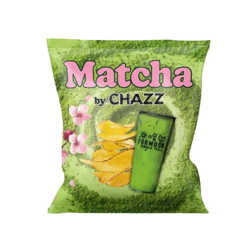Bramborové chipsy s příchutí matcha 40g