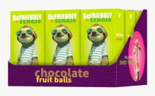 Ovocné kuličky v hořké čokoládě Hruška s citronem 70 g