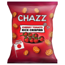 Křupavé rýžové krekry s příchutí cherry rajčat 100g