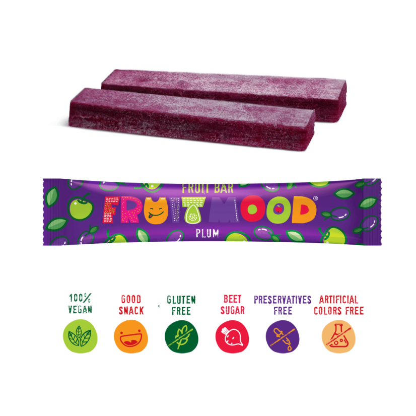 Ovocná tyčinka Fruit Mood Švestka 20g
