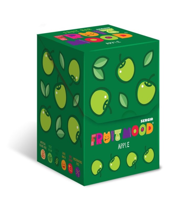 Ovocná tyčinka Fruit Mood Jablko 20g