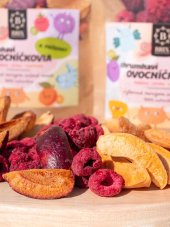 Ovocníčci a příšerky – malina, švestka a meruňka 40 g 🍓👾