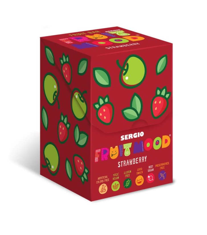 Ovocná tyčinka Fruit Mood Jahoda 20g