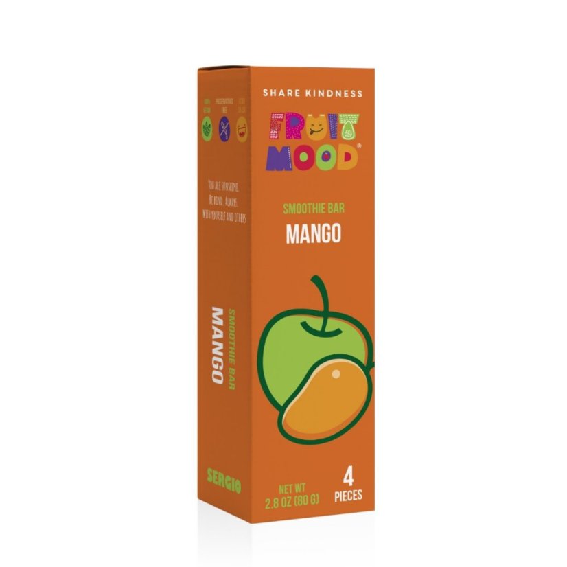 Ovocná tyčinka Fruit Mood Mango 4ks