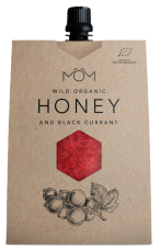Organický med s černým rybízem 200g